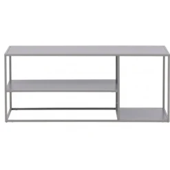 Staal Sofabord 120cm - Lysegrå
