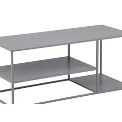 Staal Sofabord 120cm - Lysegrå