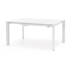 STANFORD Spisebord med udtræk - Hvid