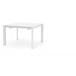 STANFORD Spisebord med udtræk - Hvid