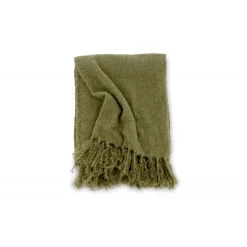 Stanly Plaid 130 x 170- Mosgrøn