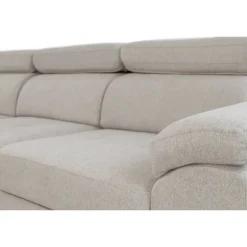 Stitch Sovesofa Venstrevendt Med Indbygget Sengeudtræk - Stof