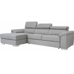 Stitch Sovesofa Venstrevendt Med Indbygget Sengeudtræk - Stof