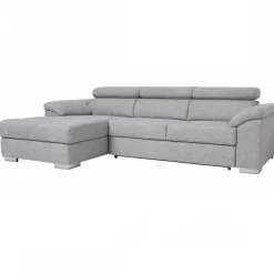 Stitch Sovesofa Venstrevendt Med Indbygget Sengeudtræk - Stof