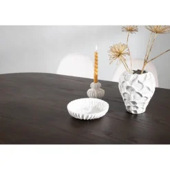 Stone Oval Spisebordssæt - Beige og Mocca