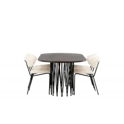 Stone Ovalt spisebordssæt
