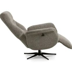 Storm lænestol m. indbygget skammel manuel