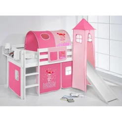 Sætpris Bumle halvhøj seng m. rutsch. - Drømmefe