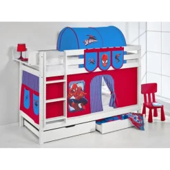 Sætpris Bumle køjeseng - Spiderman