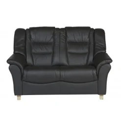 Strib 2 personers sofa Læder