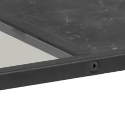 Strington sofabord grå;sort glas;MDF