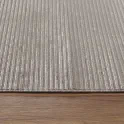 Style Kortluvet tæppe Ensfarvet - Mokka