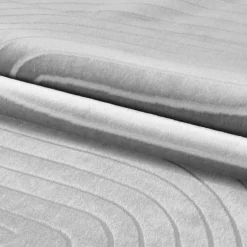 Style Kortluvet Tæppeløber Ensfarvet - Sølv