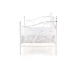 SUMATRA metalseng 90x200cm - Hvid