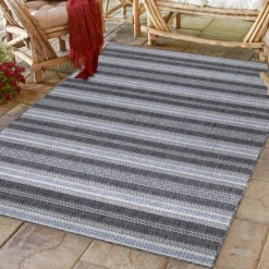 Sunny Udendørs tæppe Vintage - Sort