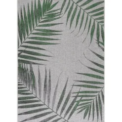 Sunny Udendørs Tæppeløber Palme - Grøn
