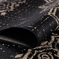 Sunny Udendørs Tæppeløber Vintage - Sort