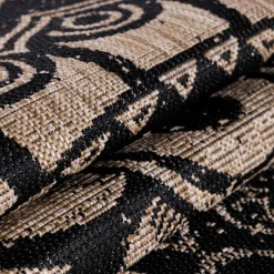 Sunny Udendørs Tæppeløber Vintage - Sort