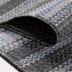 Sunny Udendørs Tæppeløber Vintage - Sort