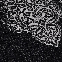 Sunny Udendørs Tæppeløber Vintage - Sort