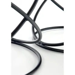 SUSANNA, sæt af to, Hvid marmor - Sort