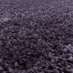 Sydney Shaggy Tæppeløber Ensfarvet - Violet