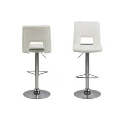 Sylvia barstol - Hvid