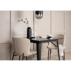 Tempe e Spisebordssæt - Beige og Sort