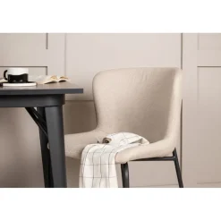 Tempe e Spisebordssæt - Beige og Sort