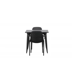 Tempe e Spisestue Sæt - Sort