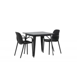 Tempe e Spisestue Sæt - Sort