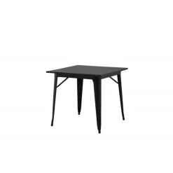 Tempe Spisebord 80 x 80 - Sort