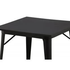 Tempe Spisebord 80 x 80 - Sort