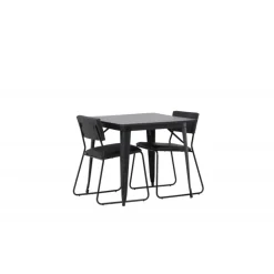 Tempe Spisebordssæt - Sort