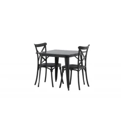 Tempe Spisebordssæt - Sort