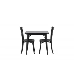 Tempe Spisebordssæt - Sort