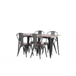 Tempe Spisebordssæt - Valnød