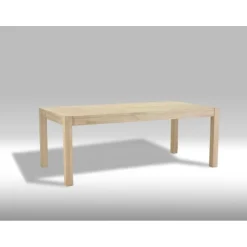 Texas spisebord 100 x 200 cm i sæbebehandlet eg OUTLET