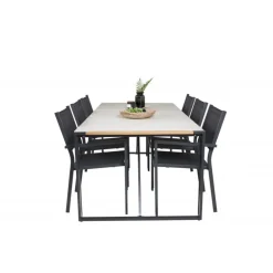 Texas t Loungesæt - Havemøbelsæt - Sort