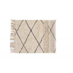 Thelma Tæppe - Sort og Hvid