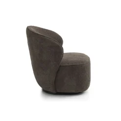 Theo loungestol Mocca stof