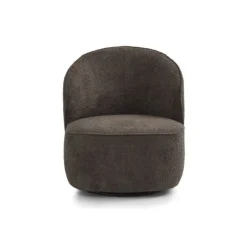 Theo loungestol Mocca stof