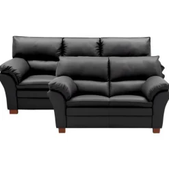 Thisted 2+3 pers sofasæt Sixty læder