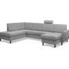 Thomas højrevendt hjørnesofa med chaiselong- Lysegrå