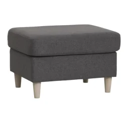 Thomas vendbar chaiselongsofa mørkegrå