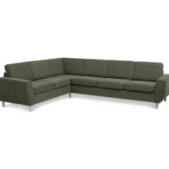Thomas vendbar hjørnesofa - Winther moos Grøn