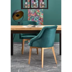 TIAGO Spisebord med udtræk håndværk egetræ