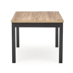 TIAGO SQUARE Spisebord med udtræk, craft eg / Sort