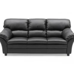 Tilst 3 pers læder sofa
