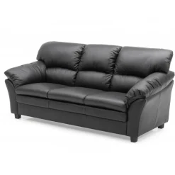 Tilst 3 pers læder sofa